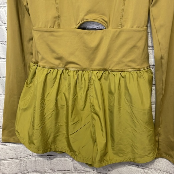NWOT FP Movement Righteous Long Sleeve Runsie - Olive Green- Size Medium - Picture 8 of 17